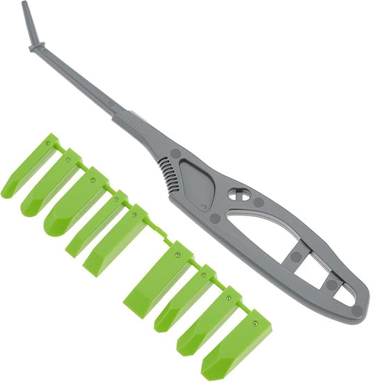 QWORK Caulking Tool Kit, Silicone Finishing Tools with 9 Interchangeable Pads for Tight Areas