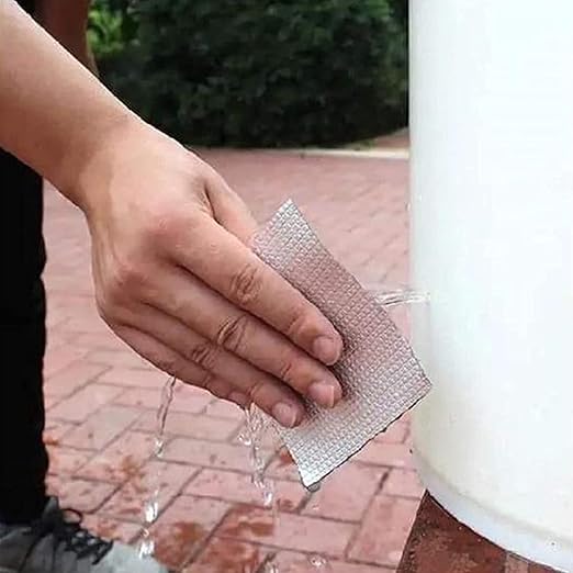 ADHES Butyl Tape Waterproof Tape Aluminum Foil Tape Sealan Tape 2inch x 16feet, for RV Repair, Window, Boat and Pipe Sealing, Glass & EDPM Rubber Roof Patching,30ROLLS(Model:RAY100-2,Glue Color:Grey)