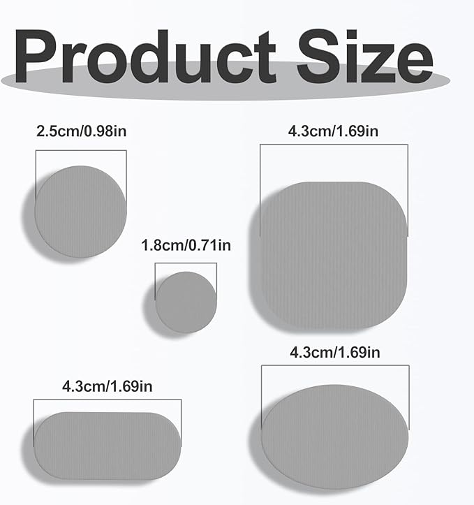 Self-Adhesive Nylon Patches Tent Repair Kit – Outdoor Gear Tenacious Repair Tape, Waterproof Fabric Patches for Clothes, Tent, Down Jacket, Backpack (45pcs, Dark Grey