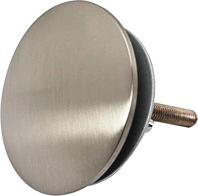 Westbrass D202-07 2" Kitchen Sink Hole Cover, Satin Nickel (100-Pack)