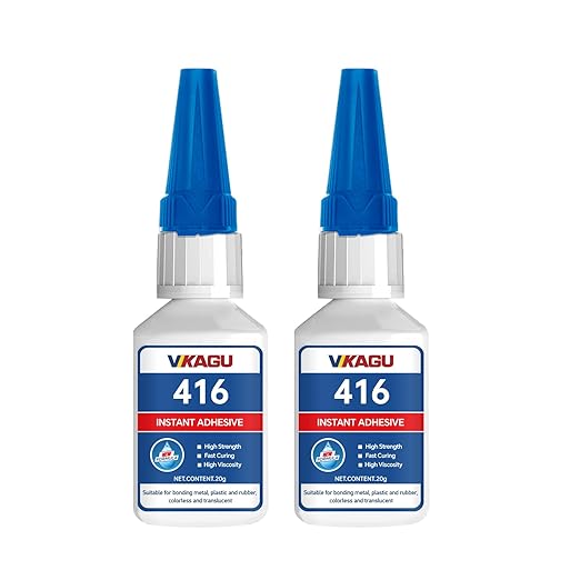 416 Super Bonder Instant Adhesive Clear for High Temp & Vibration 20g Suitable for Metal Plastic and Rubber 2 Pack