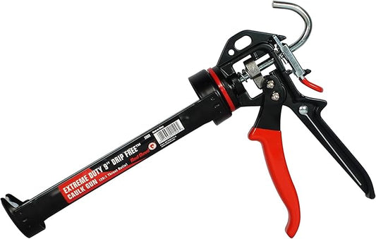 Red Devil 3989 9" Extreme Duty Caulk Gun - Hand Caulking Gun - Thrust Ratio 26:1,Black