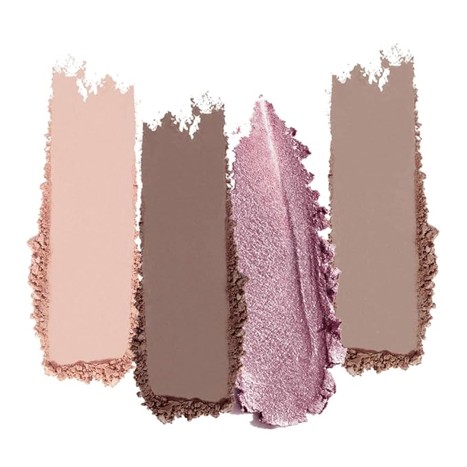 Cool-Toned Nude & Mauve Brown Eyeshadow Palette–High-Pigment Matte Shimmer Eye shadow, Blendable Long-Lasting Waterproof Smokey Eye & Contour Palette for Nude Everyday Makeup Paleta de Sombras de Ojos