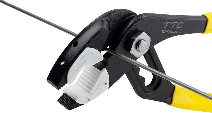 TSUNODA, WP-200SC-S, Soft Resin Jaw Water Pump Pliers, 8-inch