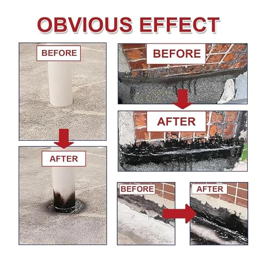 Leak Sealant Spray, Leak Repair Waterproof Sealant Sprays with Brush, Multi-Surface Leakrepair Indoor and Outdoor Waterproof Coating, Fast Drying, Easy to Apply