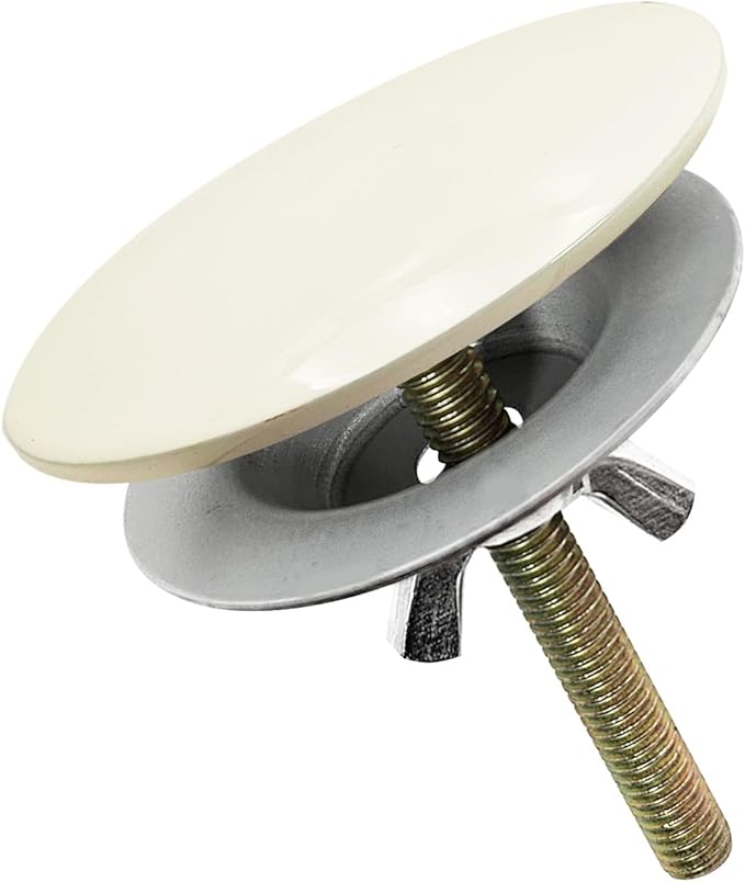 Westbrass D202-51 2" Kitchen Sink Hole Cover, Powder Coat Almond (100-Pack)