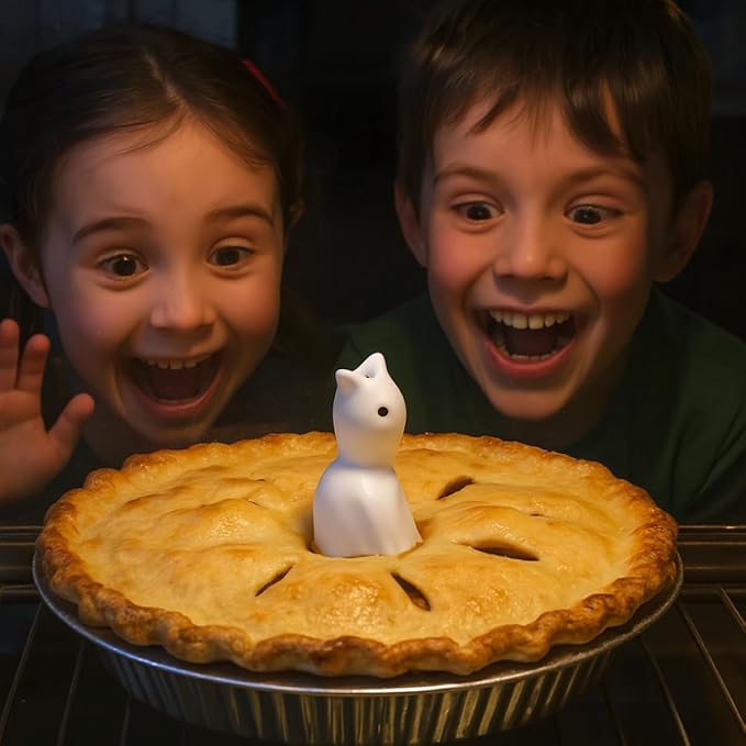 Mrs. Anderson's Baking Pie Bird, 3.75-Inches, Fine White Porcelain