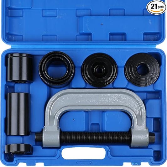 Ball Joint Removal Tool Kit,10PC Ball Joint Press Kit for Most 2WD 4WD Cars and Light Trucks(Blue)