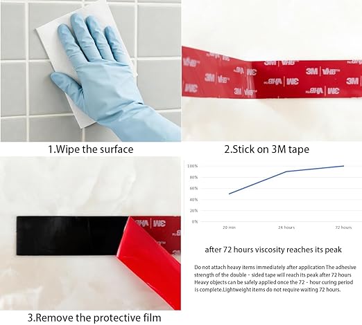 3M Double Sided Acrylic Foam Tape 2 Pack 1" Heavy Duty Mounting Tape Waterproof Weather Resistant for Deck Fence Repair Treated Lumber Indoor Outdoor Use
