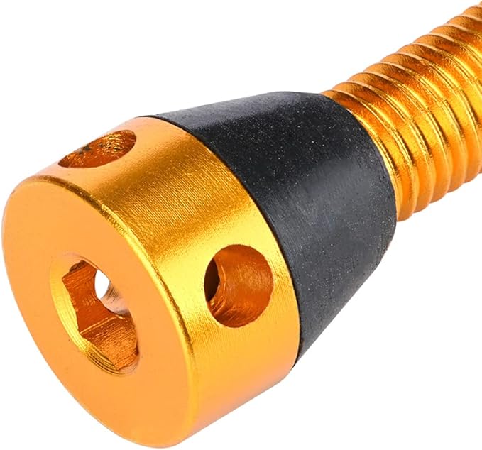 Tubeless Value Stems 40mm 44mm Premium No Leak Tubeless Presta Valve Stems Kits with Integrated Value Core Remover Tool and Valve Stem Caps Fit Most Bicycle Tubeless Rims Pair