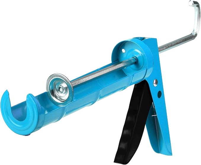 Bates- Caulking Silicone Gun, 10:1 Thrust Ratio, Hand Caulking Guns, No Drip
