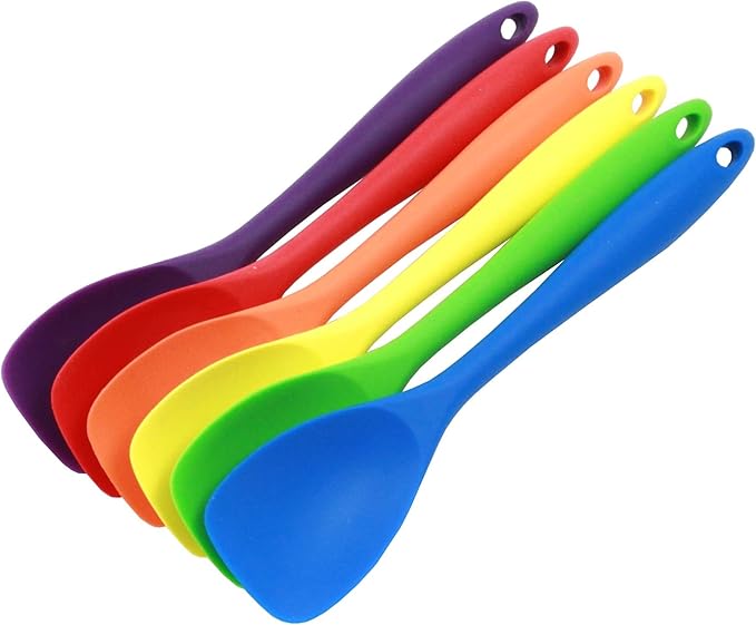 Chef Craft Premium Silicone Spoon Spatula, 11.5 inch, Yellow