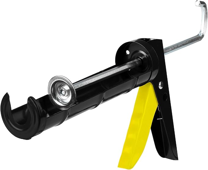 Bates- Caulking Silicone Gun, 10:1 Thrust Ratio, Hand Caulking Guns, No Drip