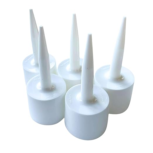 TubeANew XL Large Caulk Tube Saver - Repair and Reuse Dried or Clogged Tubes 5 Pieces for Large Caulk Tubes 28 oz. 900 ml.