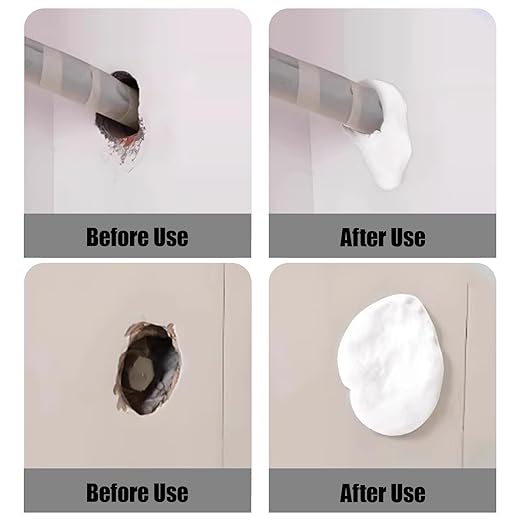 2026 Upgraded Moldable Sealant Clay, Faster Drying - 6-Pack Sealant Mastic, Quick Repair Putty for Drain Pipe Connection, Wall Holes and Air Conditioning Hole Sealing.(6)