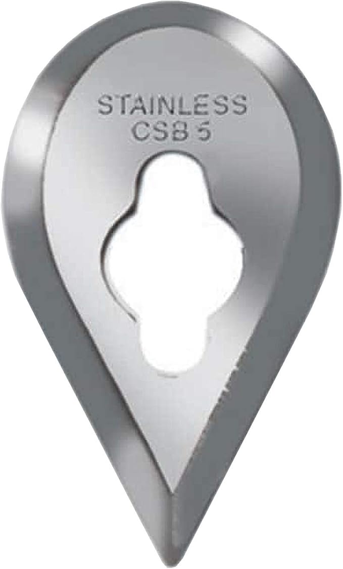 ALLWAY CS6 Soft-Grip Contour Scraper Set with 6 Blades and Blade File