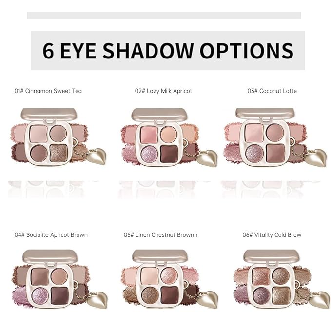 Cool-Toned Nude & Mauve Brown Eyeshadow Palette–High-Pigment Matte Shimmer Eye shadow, Blendable Long-Lasting Waterproof Smokey Eye & Contour Palette for Nude Everyday Makeup Paleta de Sombras de Ojos