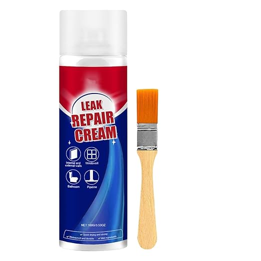 Roof Sealant Liquid, Wall Roof Leak Repair Coating Long-Lasting Gap Filler Sealant for Gutter, Window Frame, Tile, Concrete, Outdoor Waterproofing Accessories