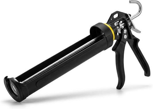 112 Series Manual Caulking Gun - 29 oz Cartridge Dispenser, 12:1Thrust Ratio, Lightweight 2.35 lbs No Drip Hand Operated Sealant & Adhesive Applicator - Professional Contractors DIY Projects