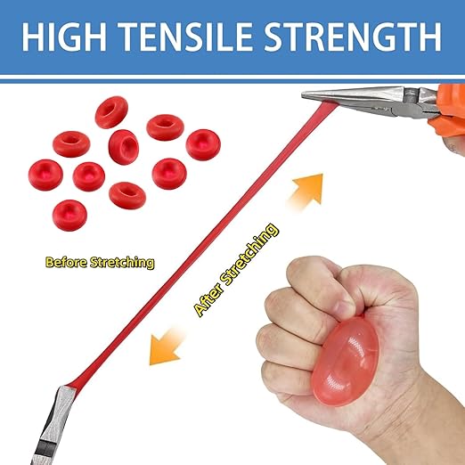100 Pcs Caulk Tube Sealer Caps, Caulking Gun Tip Caps, Caulking Tool Accessory, Caulk Sealer Saver for Open Caulking Tube Sealing and Preserving, with Storage Box for Easy Storage