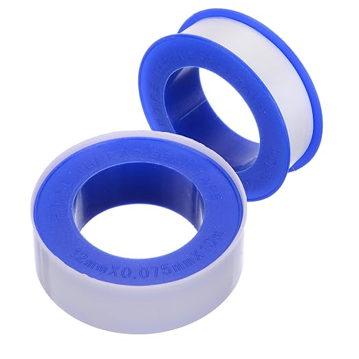 2 Rolls 1/2 Inch(W) X 520 Inches(L) Teflon Plumbers Tape 5.5 Mil Pipe Sealing & Plumbing Thread Tape,PTFE Water Sealant Seal for Shower Head,White