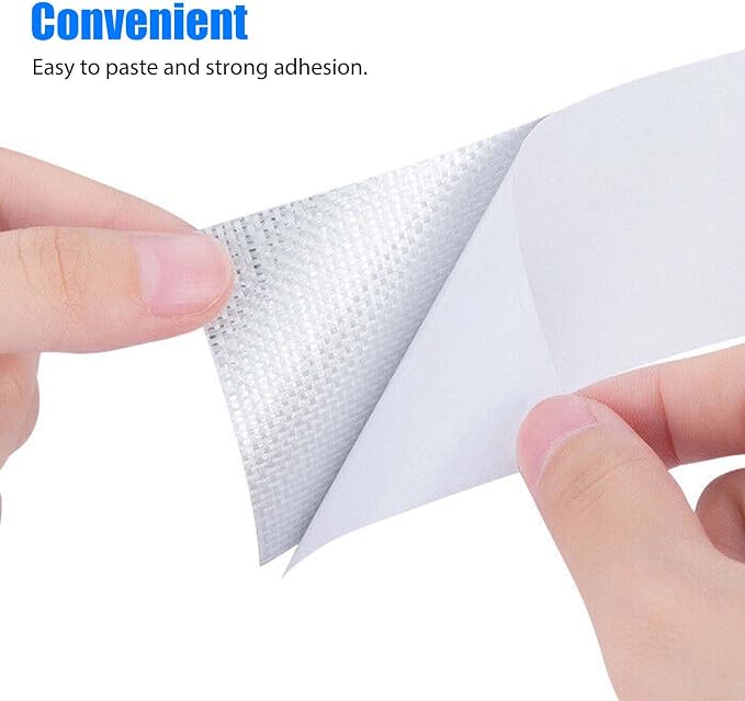 Xinhan (Gold,Silver,Black) Aluminum Foil Heat Shielding Tape High Temperature Heat Reflective Adhesive Backed Tape Compatible with Car Intake Pipe Engine Bay Hoses Wires Etc (Black, 2in x 15ft)