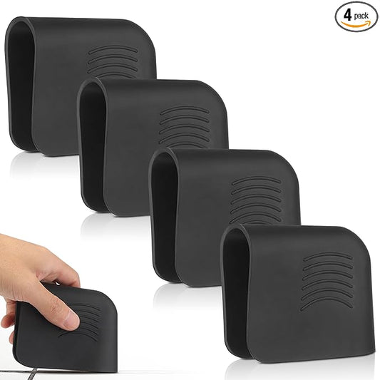 4 Pcs Grout Tool Applicator – Tile Tools for Smooth Finish, Caulking Tool Kit for Precise Sealing of Gaps, Edges & Corners, Works on All Tile Angles, DIY Father’s Day Gift for Dad