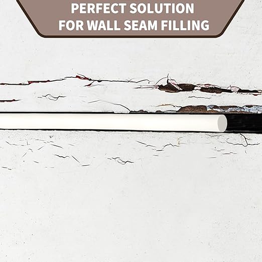 DGSL Backer Rod 1/4 Inch, Caulk Saver EPDM Rubber Backer Rod for Joints Concrete Filling and Gaps, Driveway and Wall Cracks(16.4 Ft Length)