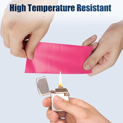 Pink Duct Tape Heavy Duty, 1.88 Inch x 35 Yard Waterproof Strong Adhesive Duct Tape for Indoor Outdoor Repairs Tear by Hand, 1 Roll