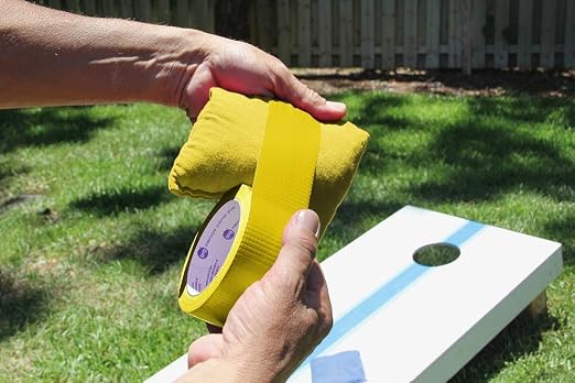 IPG JobSite DUCTape, Colored Duct Tape, 1.88" x 60 yd, Yellow (Single Roll)