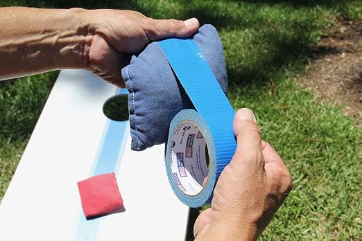 IPG JobSite DUCTape, Colored Duct Tape, 1.88" x 60 yd, Blue (Single Roll)