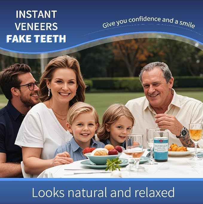 Tooth Repair Kit，Temporary Natural Shade for Filling The Gap, Moldable Thermal Beads Replacement Kit Replace The Missing or Broken Tooth-6PCS-TK05