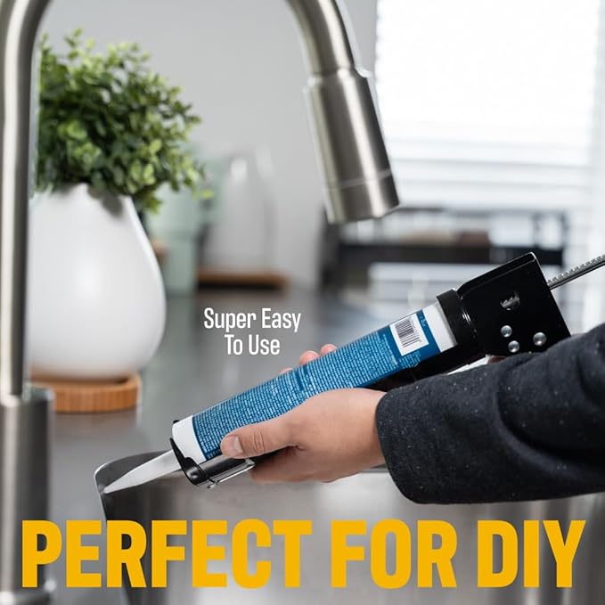 Caulk Gun - Durable Hand Caulking Guns - Versatile Caulking Guns - Caulk Tools for Caulking - Ergonomic Caulking Tool - Caulking Gun by Brelle