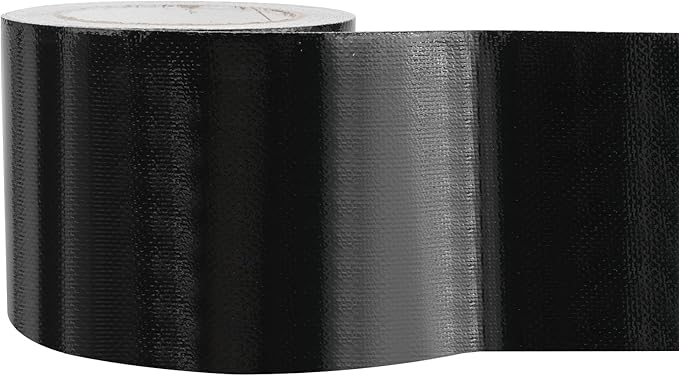 RealPlus 4" x 50' RV Underbelly Tape Waterproof Belly Tape with Permanent Sealing Adhesive for Camper Travel Trailer Mobile Home, Tear Repair Patch