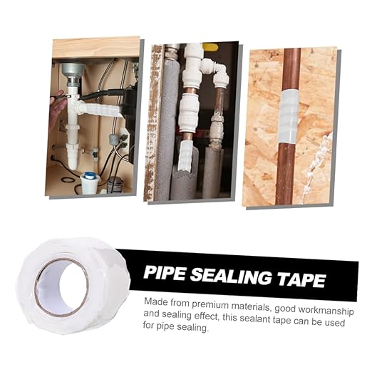 MAGICLULU Flexible Waterproof Rubberized Repair Tape Heavy Duty Sealant for Plumbing Outdoor Use and Leak Repairs 3 Meters for Pipes Buckets and Gaps