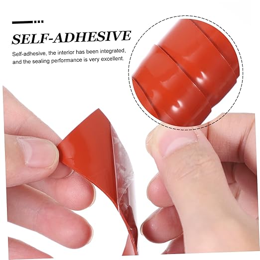 NUOBESTY Flexible Silicone Rubber Sealant Tape for Leaky Pipes Compression Resistant Repair Tape for Plumbing and Outdoor Use