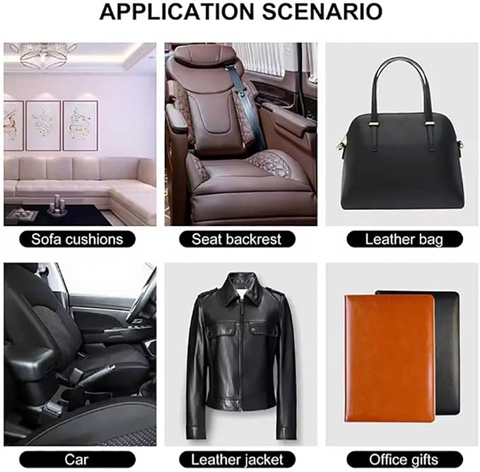 Leather Repair Kit for Furniture,Leather Tape for Car Upholstery Seat Repair Self-Adhesive Fabric Leather Repair Patch for Motorcycle, Leather Couch Repair Patches (Wine Red,19x26 inches)