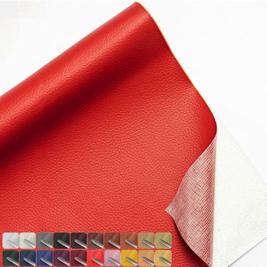 20x14 Inches Leather Repair Patch Self Adhesive, Leather Patch Tape for Furniture, Adhesive Leather Tape for Car Seat Repair, Leather Couch Repair Patch Kit