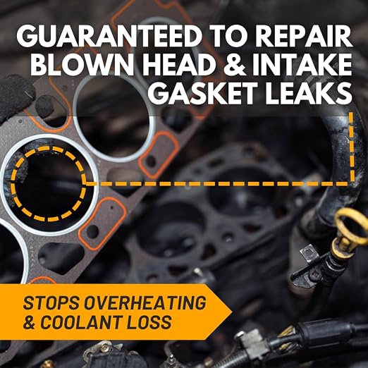 Bar's Leak HG-1-4PK HEAD SEAL Blown Head Gasket Repair - 33.8 oz, (Pack of 4)