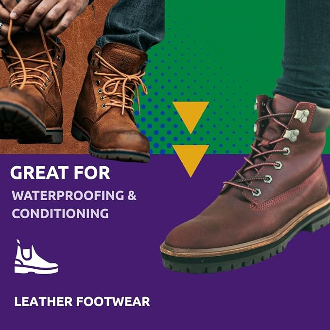 Nikwax Conditioner for Leather, Conditions, Restores, Revitalizes, Boot, Shoe and Footwear Care