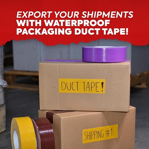 MAT Duct Tape White Industrial Grade, 3/4 inch x 60 ft. Waterproof, UV Resistant for Crafts, Home Improvement, Repairs, & Projects