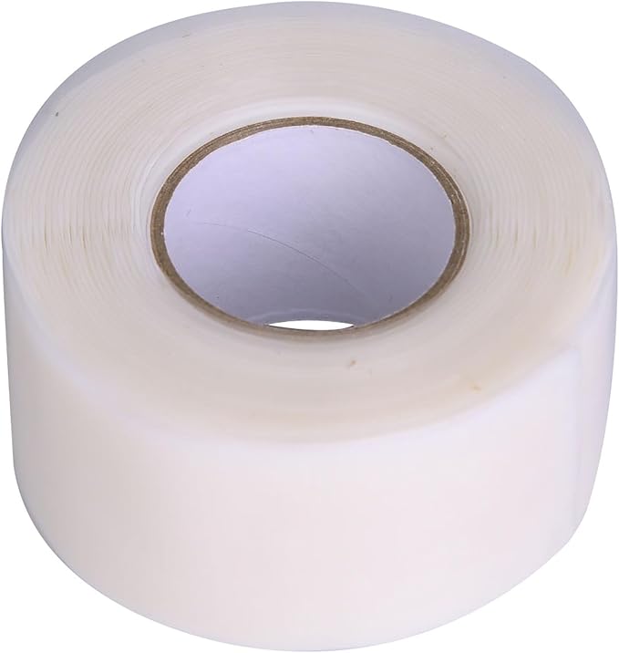Pipe Repair Tape and White and Red Tape, Watertight Tape for Quick Pipe Repairs, for Home Plumbing Supplies (White)