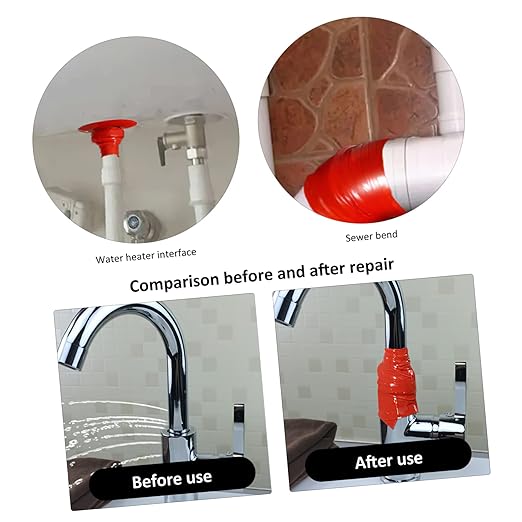 Ciieeo Seal Tape for Home Repair Self Adhesive Duct Tape for More Flexible Leak Sealing for Plumbing Fixes