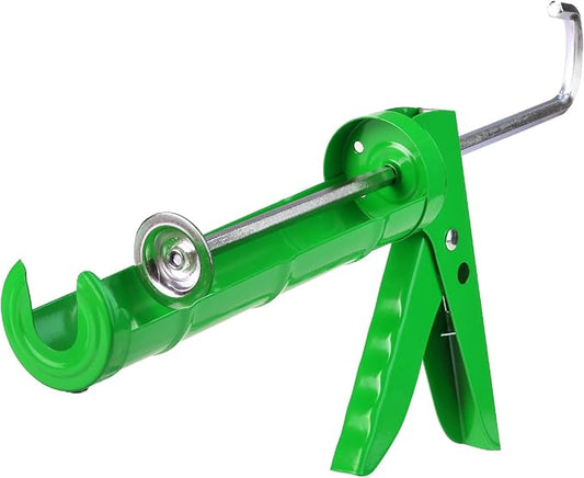 Bates- Caulking Silicone Gun, 10:1 Thrust Ratio, Hand Caulking Guns, No Drip