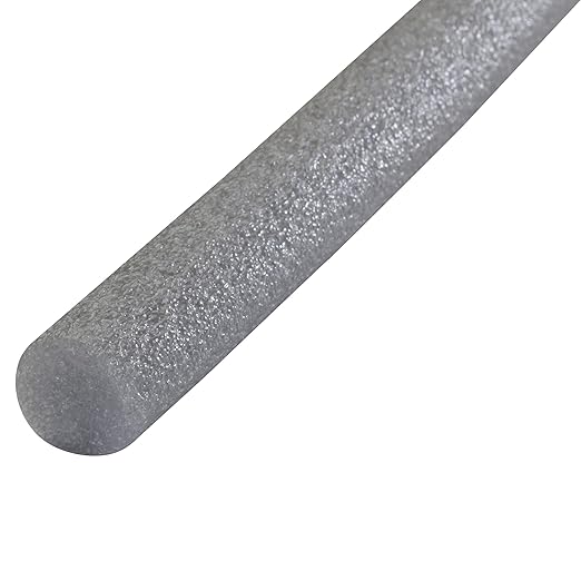 M-D Building Products - Versatile Gray Foam Backer Rod - Essential Caulk Saver for Sealing Concrete Gaps, Expansion Joints, and Crack Filling, 10 Feet, Black (19100)
