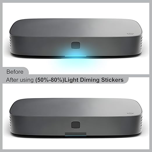 JIEHENG Light Dimming Tape 1.2 inch x 98 Feet, Light Dimming Tape for Electronics, Light Dimming 50% for Routers (50% Dimming)