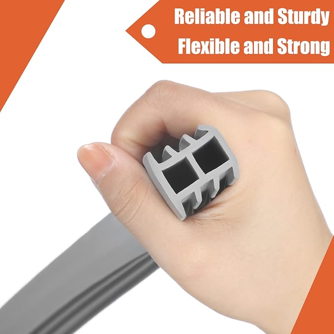 10 Ft Concrete Expansion Joint Filler Driveway Crack Filler Flexible EPDM Rubber Strip for Concrete Crack Repair Replacement Weathering Expansion Joint Upgrade (1 Inch)