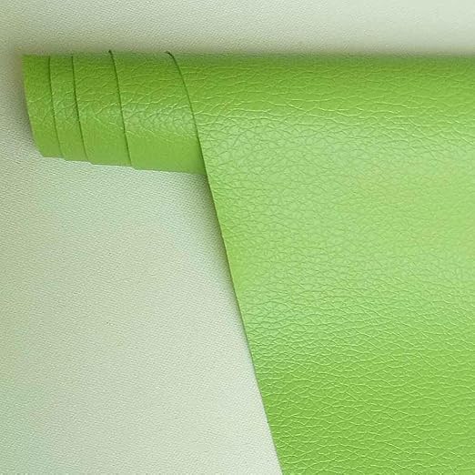 Leather Repair Patch,Self Adhesive Leather Repair Tape for Furniture,PU Leather Repair Kit for Car Seat, Couch, Sofa, Chair, (Green,4X50 inch)