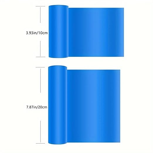 Waterproof Sealant Tape Self Adhesive Rubberized Asphalt Tape for RV Roof Metal Roof Corrugated Roof Leak Repair UV Resistant Heavy Duty Waterproofing Membrane(Blue, 7.874in*196.85in)