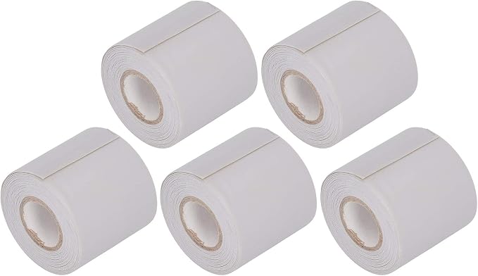 5pcs Air-Conditioner Pipe Tapes Oil-Resistant Tube Pipe Wrapping Tape Protective Tape Leakage Repair 6cm Width (Grey)